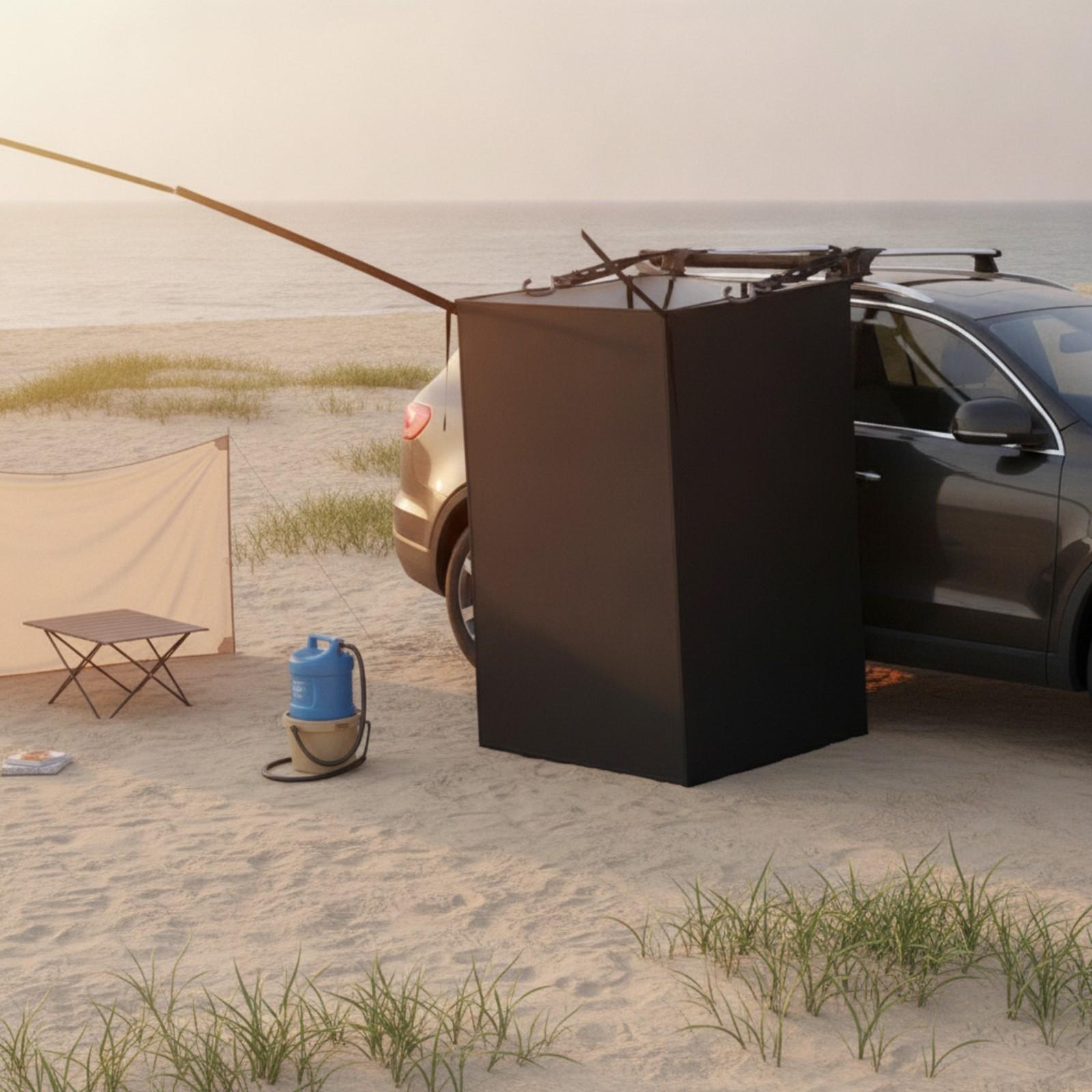 キャンプ用の携帯式屋外シャワーテント。プライバシーを確保でき - Camping Shower Tent Portable のレビューと価格