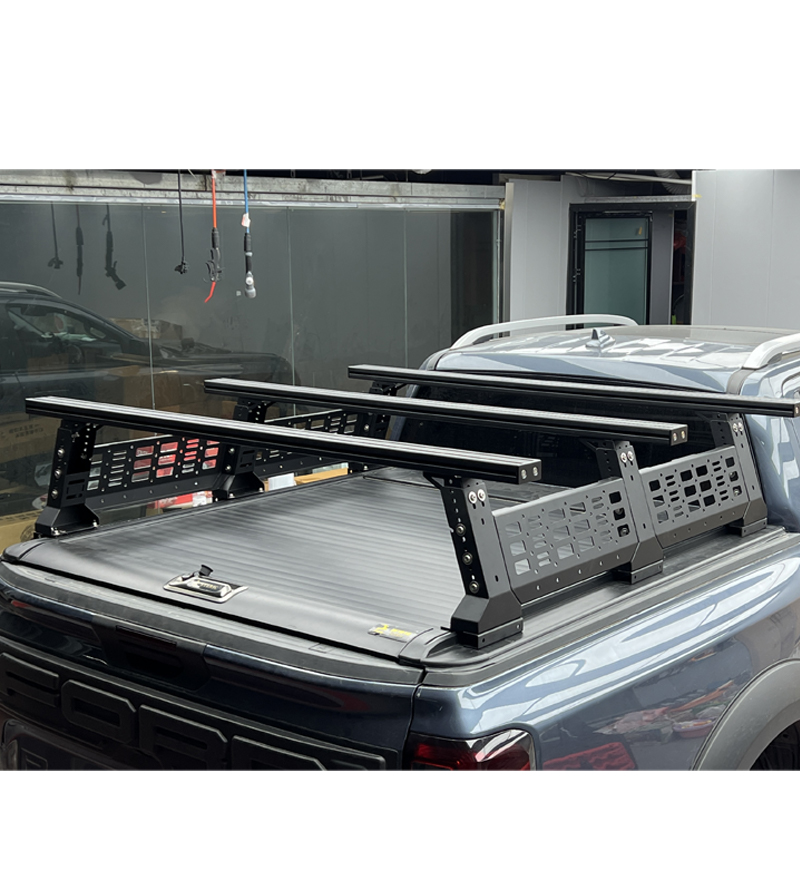 ユニバーサルピックアップルーフラック幅高さ調整可能拡張フレー - Roof Rack Crossbar Aluminum のレビューと価格