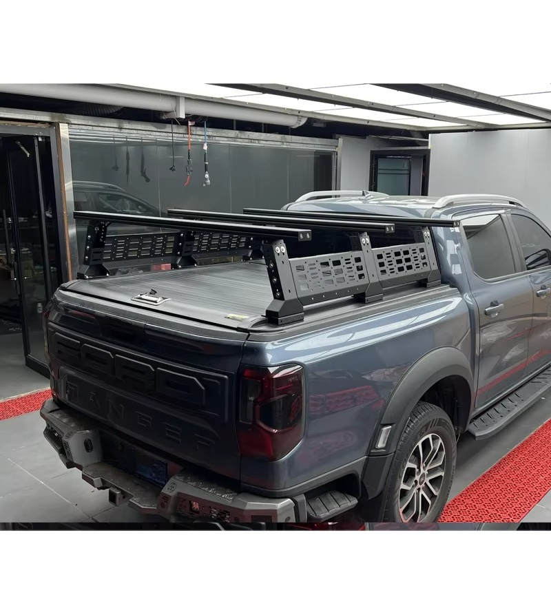 ユニバーサルピックアップルーフラック幅高さ調整可能拡張フレー - Roof Rack Crossbar Aluminum のレビューと価格