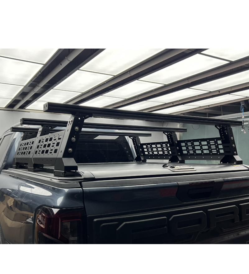 ユニバーサルピックアップルーフラック幅高さ調整可能拡張フレー - Roof Rack Crossbar Aluminum のレビューと価格