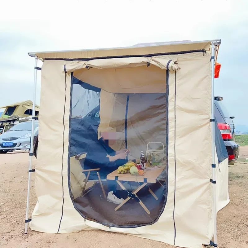 最高の4WDキャンプ用サンシェルター 2.5m x 2.5m - Car Awning 2.5M X 2.5M のレビューと価格