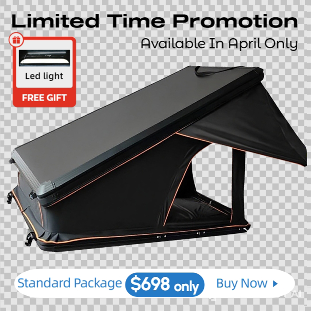 2026年新製品 アルミ製ハードトップ ハードシェル ルーフ - Roof Tent Hardshell Aluminum のレビューと価格