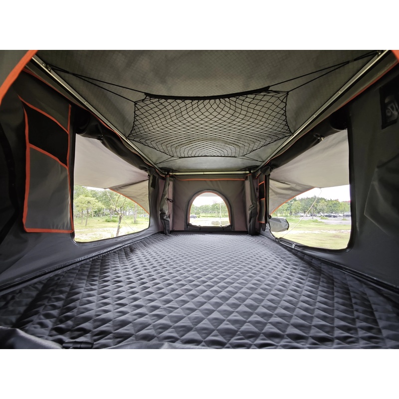 ホットセール中！自動開閉式ABSハードシェルカールーフトップ - Roof Top Tent Ladder Telescopic のレビューと価格