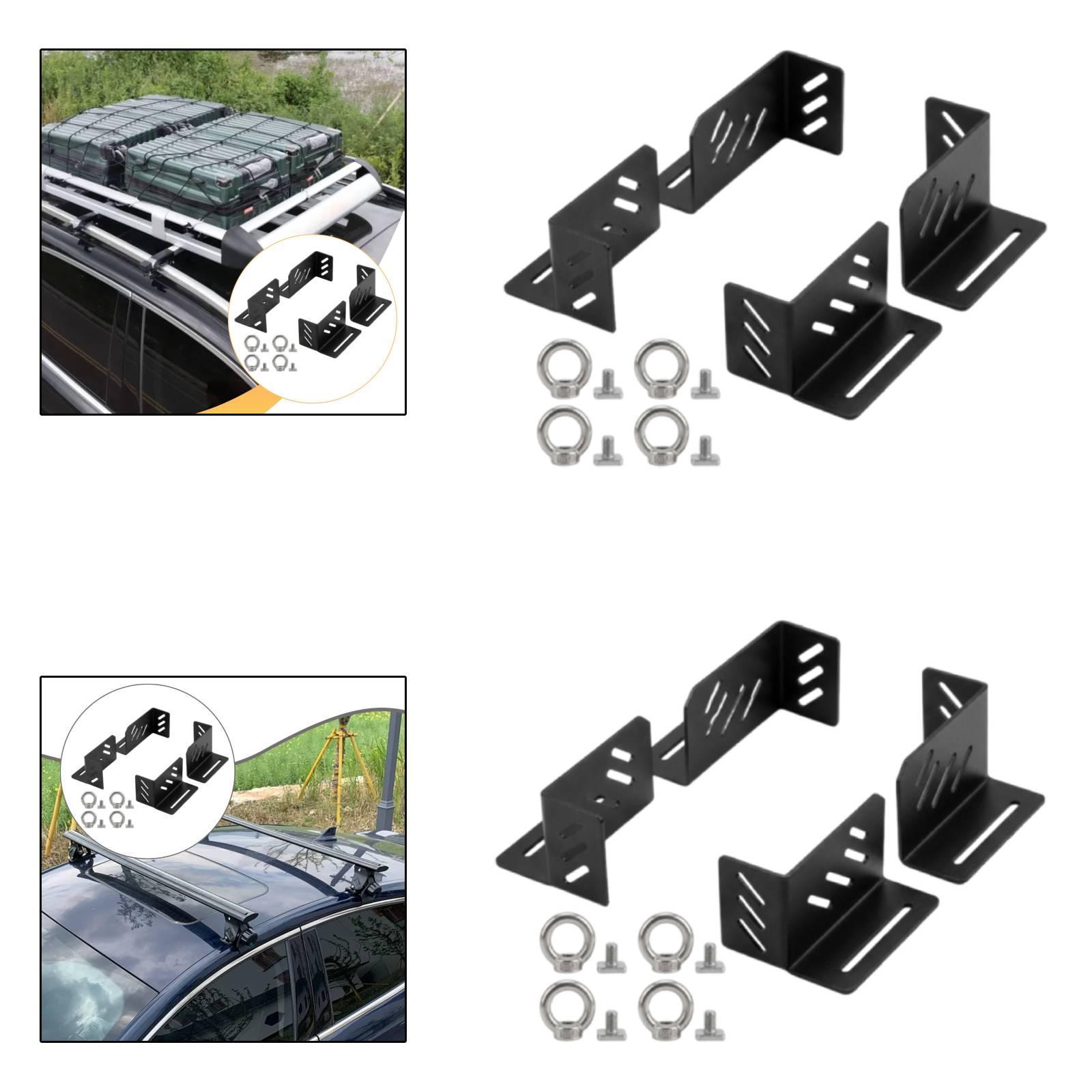 4ピースルーフプラットフォーム固定ブラケット、ループ付き、オ - Overland Roof Rack Platform のレビューと価格