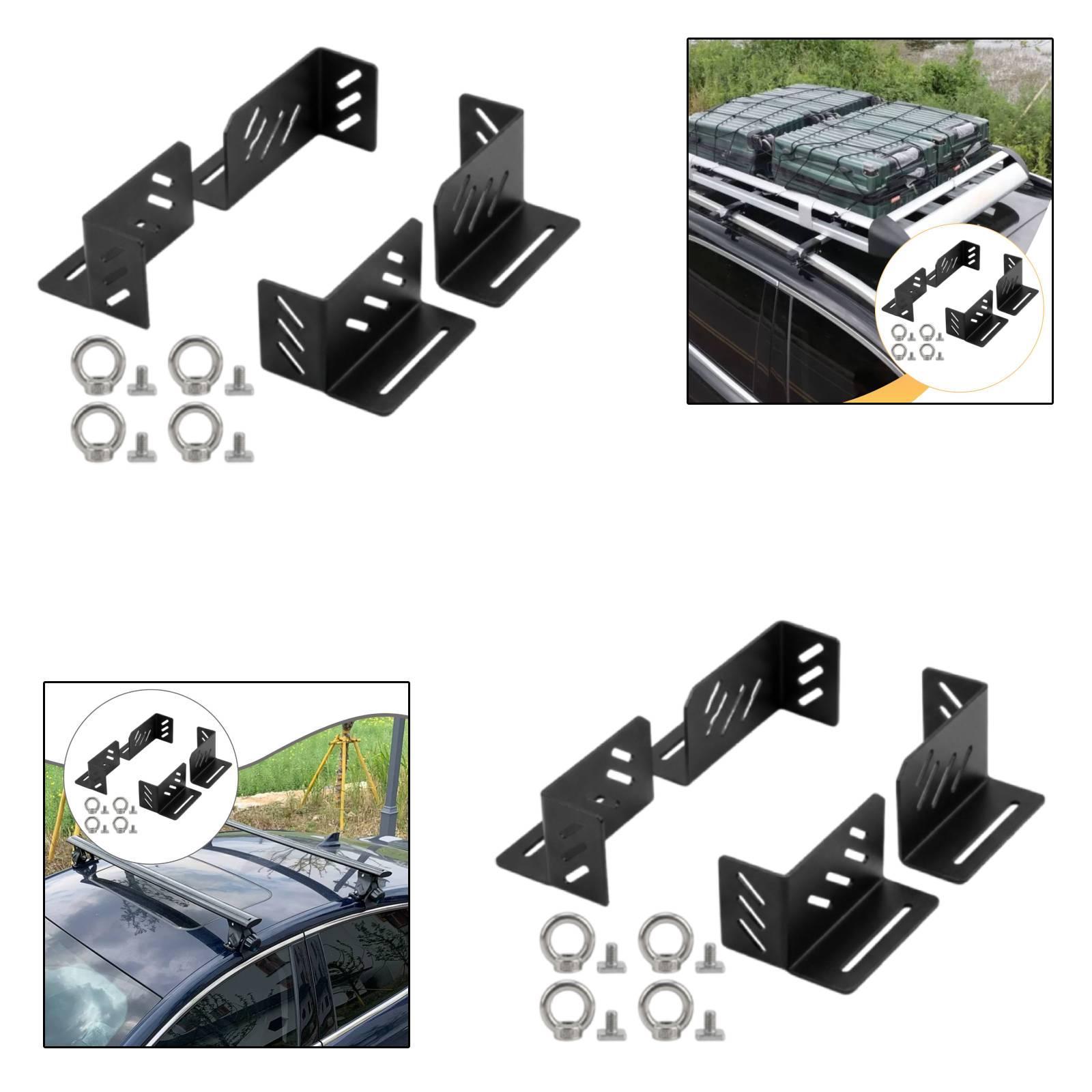 4ピースルーフプラットフォーム固定ブラケット、ループ付き、オ - Overland Roof Rack Platform のレビューと価格
