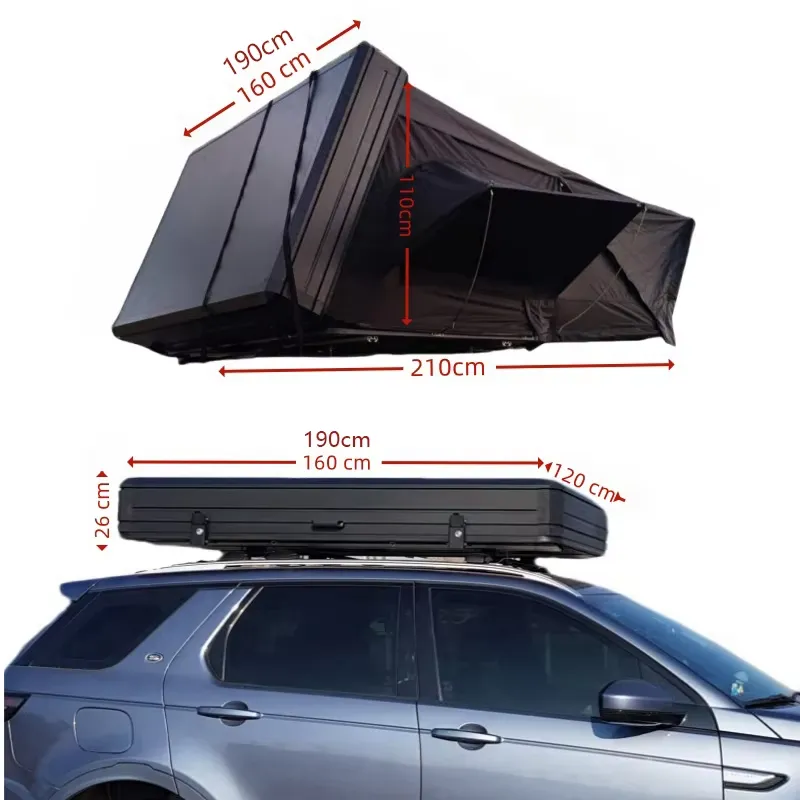 サイドオープン式、4WDオフロードSUV用、ルーフテント、別 - Roof Top Tent Annex Room のレビューと価格