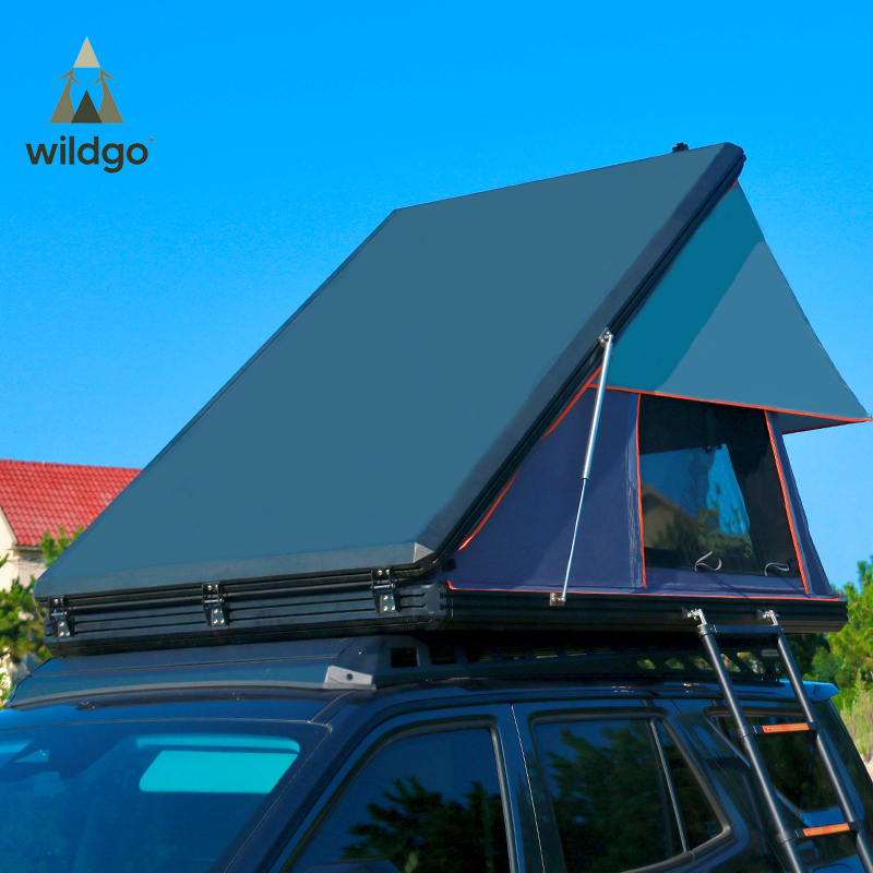 車用ルーフトップテント 防水ルーフトップテント サイドオープ - Roof Top Tent Hard Shell 2 Person のレビューと価格