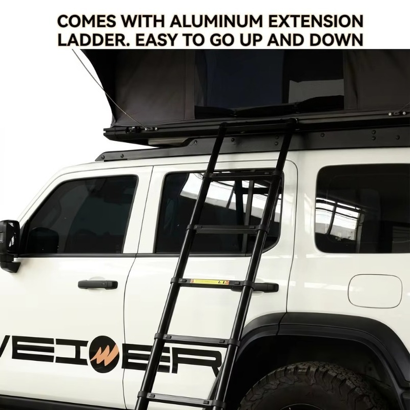 17cm超薄型アルミハードシェルルーフトップテント 油圧式自 - Roof Top Tent Hard Shell 2 Person のレビューと価格