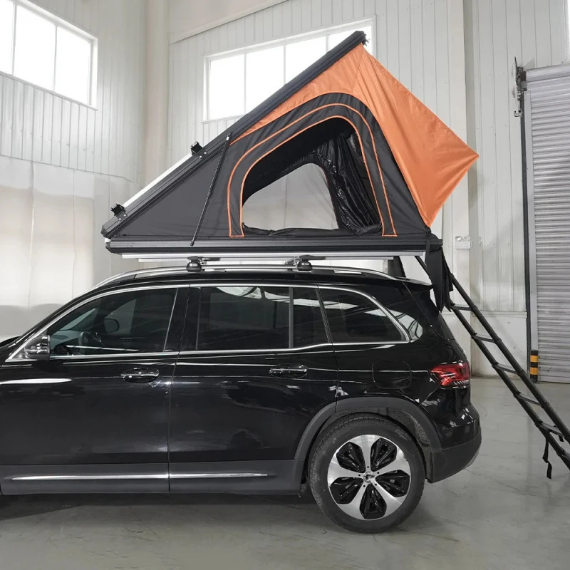 KQX高品質ハードシェル三角形アルミ製SUV車用ハードシェル - Roof Tent Hardshell Aluminum のレビューと価格