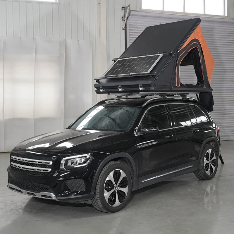 KQX高品質ハードシェル三角形アルミ製SUV車用ハードシェル - Roof Tent Hardshell Aluminum のレビューと価格