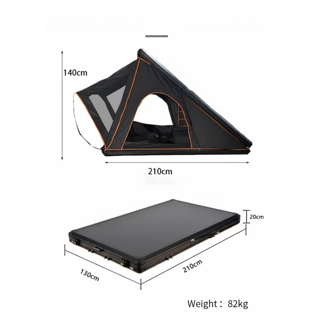 アイランドバケーションアルミハードシェルルーフトップテントビ - Roof Tent Hardshell Aluminum のレビューと価格