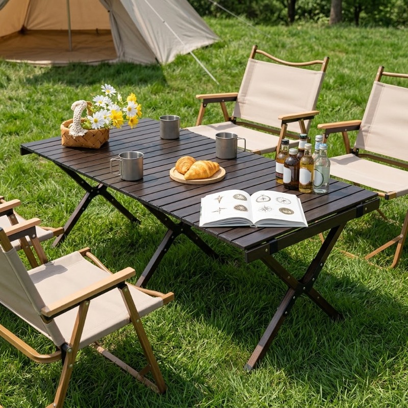 折りたたみ式のポータブルエッグロールテーブル。60cm/12 - Camping Shower Tent Portable のレビューと価格