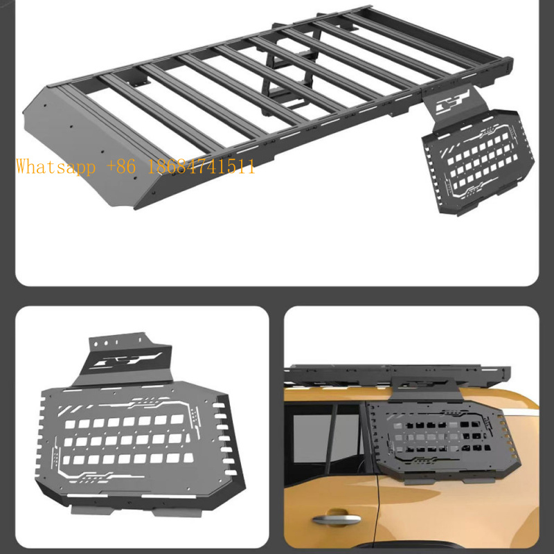フルセットルーフプラットフォーム、リアアクセスラダー付き、プ - Overland Roof Rack Platform のレビューと価格