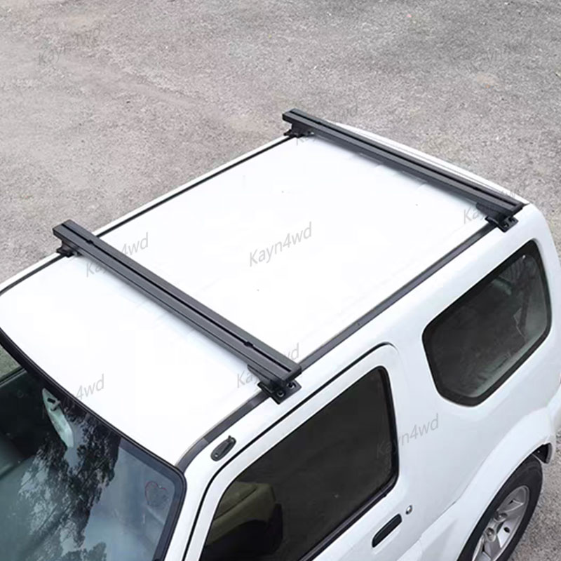 オフロード4x4外装アクセサリーアルミルーフレールラッククロ - Roof Rack Crossbar Aluminum のレビューと価格