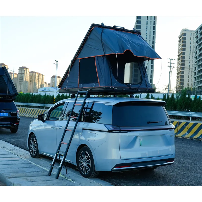 2人用軽量防水UVカットキャンプ用ハードシェルルーフテント（ - Roof Top Tent Hard Shell 2 Person のレビューと価格