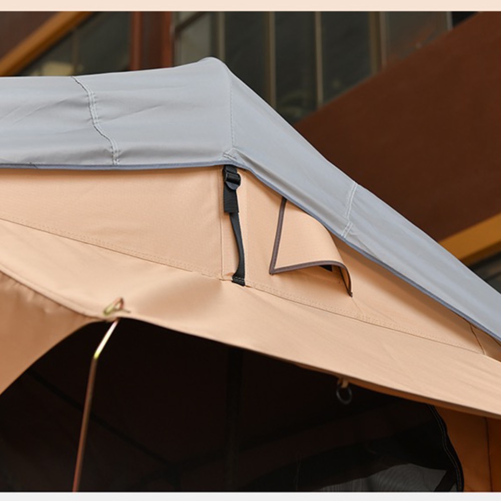 2～3人用防水カールーフトップテントボックス、ハードシェルア - Roof Top Tent Ladder Telescopic のレビューと価格