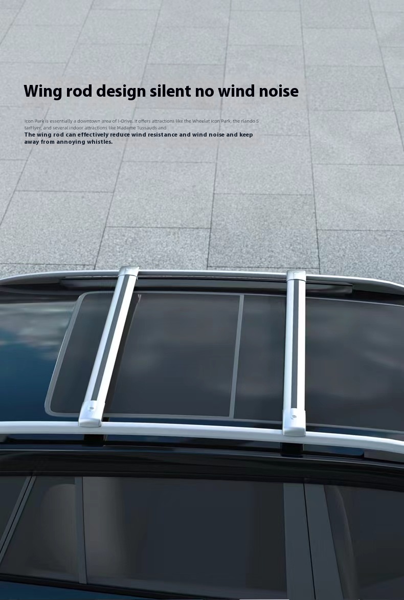 ユニバーサル SUV 荷物ラックアルミ合金旅行荷物クロスバー - Roof Rack Crossbar Aluminum のレビューと価格