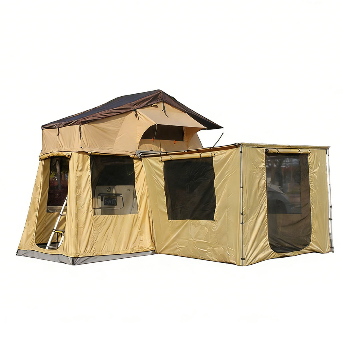 車用テント キャンプ アウトドア 3人用 大型 ポップアップ - Roof Top Tent Soft Shell 3 Person のレビューと価格