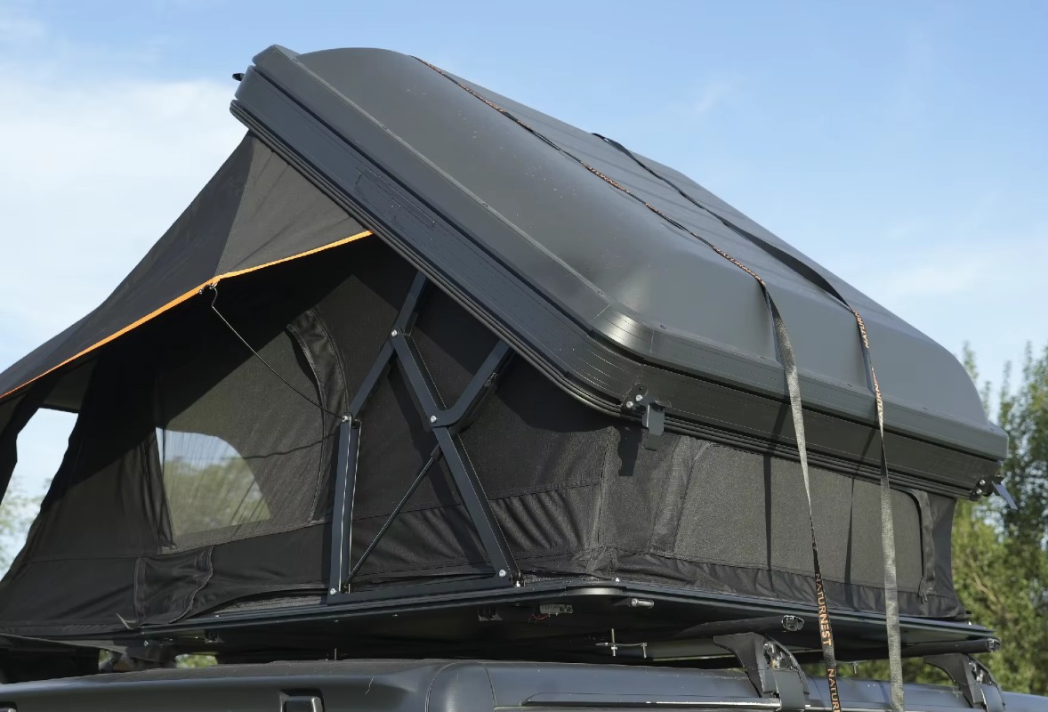ハードシェルルーフトップボックスルーフテント、二層フォックス - Roof Top Tent Ladder Telescopic のレビューと価格
