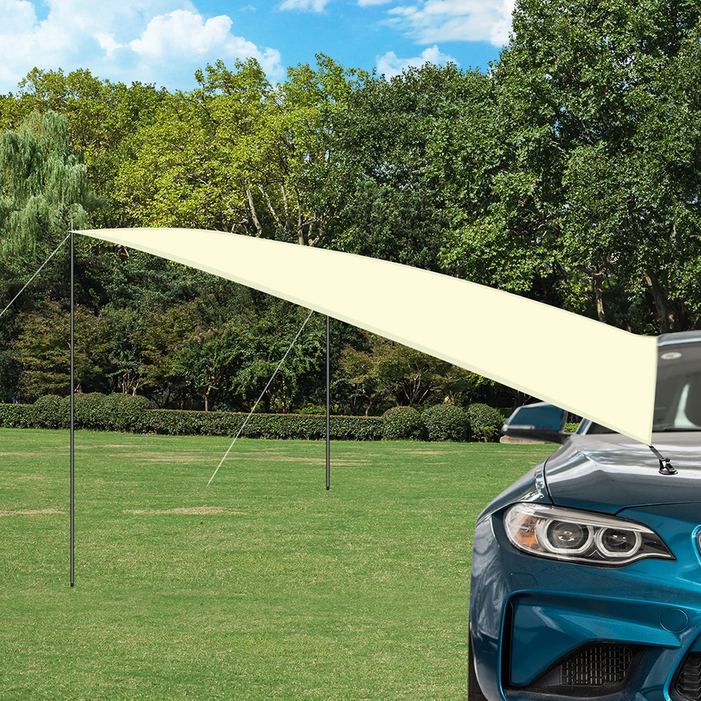 2x3M 格納式車両オーニング テントポール付き ポータブル - Roof Top Tent Mattress のレビューと価格