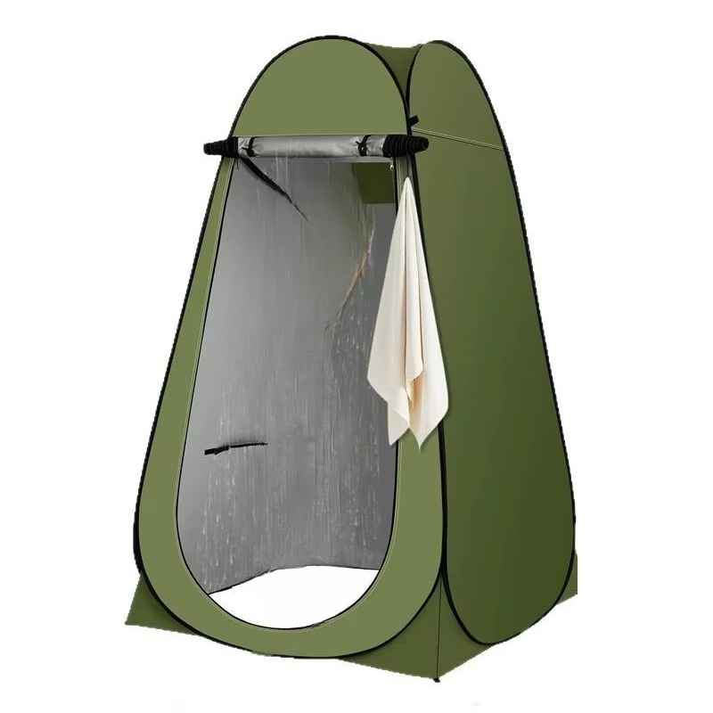 携帯用防水ポップアップ更衣所・シャワールームテント 迷彩柄  - Camping Shower Tent Portable のレビューと価格