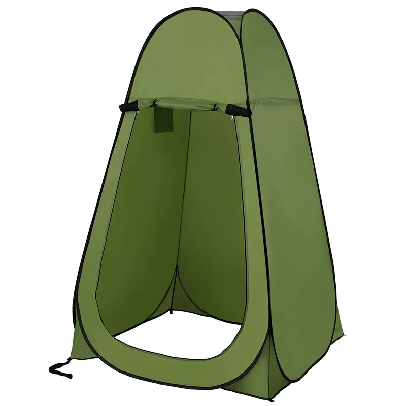 携帯用防水ポップアップ更衣所・シャワールームテント 迷彩柄  - Camping Shower Tent Portable のレビューと価格